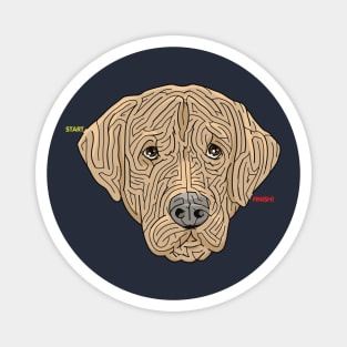 A-Maze-ing Dog Magnet